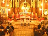 Uroczystość rozpoczęto od Mszy św. koncelebrowanej w jarosławskiej kolegiacie.