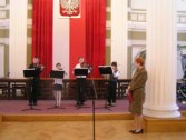 Uczniowie Państwowej Szkoły Muzycznej w Strzyżowie. Fot. Zofia Krzanowska