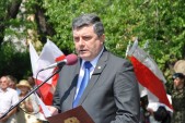 Przemówienie burmistrza Andrzeja Wyczawskiego.