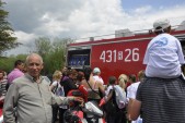 Pokazy strażaków cieszyły się dużym zainteresowaniem. | Fot.  Tomasz Strzębała