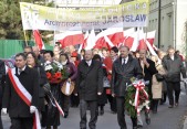 Uczestnicy Kogresu przeszli w marszu do jarosławskiego MOK-u.