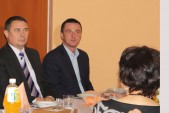 W spotkaniu uczestniczył przedstawiciel Urzędu Miasta - Marcin Zaborniak (pierwszy z prawej)