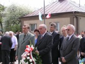 a także Przewodniczący Rady Miasta Marian Janusz, Zastępcy: Jarosław Pagacz i Jan Walter wraz z radnymi Elżbietą Kluz, Marią Kuźniar i Zbigniewem Możdżeniem.