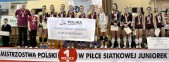 Zespół z Gdańska obronił tytuł Mistrzyń Polski Juniorek.