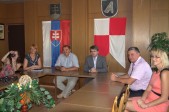 Od prawej: Joanna Mordarska, Andrzej Wyczawski, Jan Holodnak, Miron Mikita, Viera Dercova. | Fot.  Andrzej Wikiera