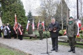 Przemówienie burmistrza miasta Andrzeja Wyczawskiego.