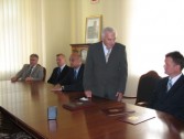 Podczas współnego spotkania w Sali Senatu PWSZ.