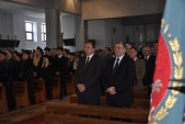 Władze miejskie reprezentowali burmistrz Andrzej Wyczawski i jego zastępca Bogdan Wołoszyn