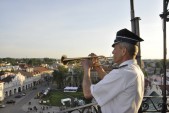 Hejnał z wieży ratuszowej odegrał Pan Franciszek Lotycz