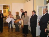 W otwarciu wystawy udział wzięłi także zastępca burmistrza Stanisław Misiąg oraz wicestarosta Jacek Stańda
