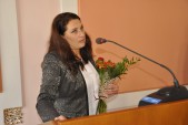 Ewa Pieniążek, Sekretarz Miasta skierowała kilka słów do pracowników Urzędu Miasta.