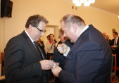 W spotkaniu uczestniczył burmistrz Waldemar Paluch | Fot.  Monika Szarnik/Starostwo Powiatowe