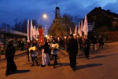 Trasa tegorocznego "Marszu Światła" prowadziła od kościoła pw. Miłosierdzia Bożego na rynek.