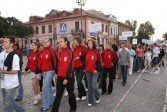 biorących udział w Festiwalu Siatkówki Studenckiej