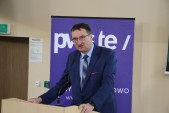 Konferencję otworzył prof. nadzw. dr hab. Krzysztof Rejman - JM Rektor Państwowej Wyższej Szkoły Techniczno-Ekonomicznej