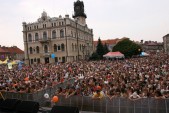 Tak wyglądał jarosławski rynek podczas „Lata z Radiem”. | Fot. T. Kurdelski