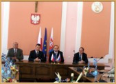 22 sierpnia podpisana została umowa o współpracy partnerskim między słowackim Miastem Humenne, a Miastem Jarosław. | Fot. Zofia Krzanowska