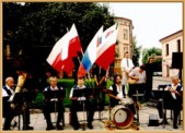 W czasie uroczystego otwarcia ulicy Michalovskiej wystąpił zespół Siravanka z partnerskiego miasta na Słowacji, 19.08.2003