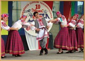 Na zdjęciu Zespół Krynica z Białorusi 15.06 | Fot. Krzysztof Peszko