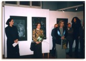 11 stycznia br. w Małej Galerii MOK otwarta została wystawa rysunku Teresy Ulmy (nz. w środku)