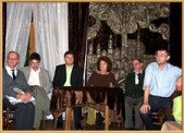 Od prawej: Andrzej Zgryźniak, Jerzy Czechowicz, Ewa Mołoń, Dariusz Fudali, Jacek Bazak, Zbigniew Biliński | Fot. Henryk Grymuza