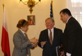 Wizyta przedstawicieli Ambasady St. Zjednoczonych Ameryki w jarosławskim Ratuszu | Fot.  Zofia Krzanowska