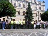 Ćwiczenia obserwowali członkowie Sztabu Kryzysowego, naczelnicy wydziałów Urzędu Miasta i mieszkańcy | Fot.  Iwona Międlar