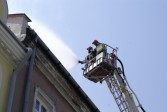 Akcja ratunkowa podczas pożaru | Fot.  Paweł Wolontkowski