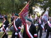 17.09.2007 przemarsz pocztów sztandarowych.... | Fot.  Zofia Krzanowska