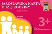 Wzór Jarosławskiej Karty Dużej Rodziny - awers